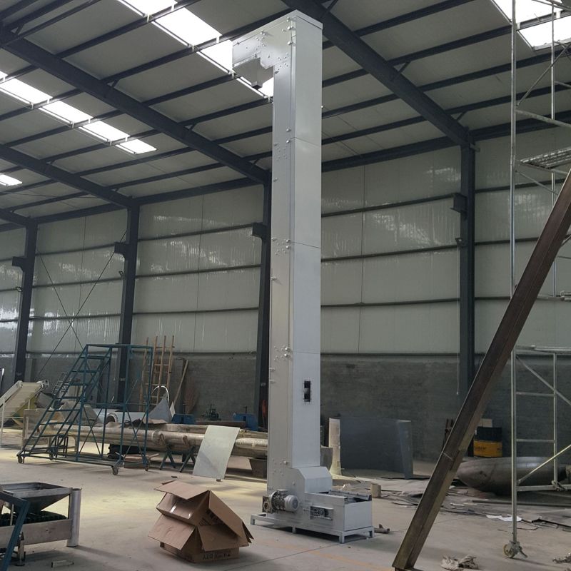 Z型斗式提升機安裝試機完成，準(zhǔn)備發(fā)貨